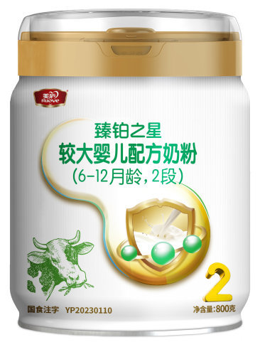 臻铂之星较大婴儿配方奶粉800g2D? title=